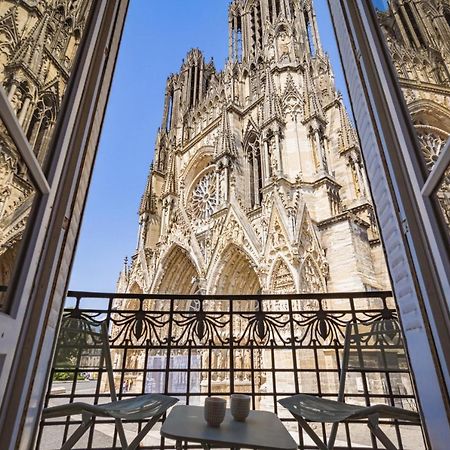 شقة Au Pied De La Cathedrale #Vuemagique رانس المظهر الخارجي الصورة
