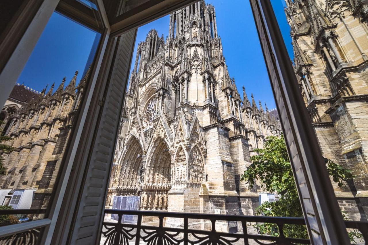 شقة Au Pied De La Cathedrale #Vuemagique رانس المظهر الخارجي الصورة